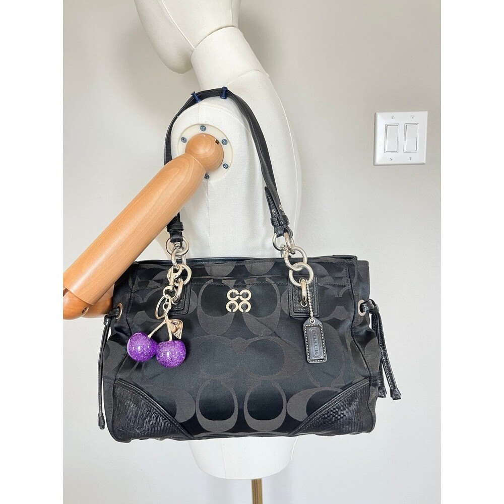 Coach Signature C Monogram Shoulder Bag
